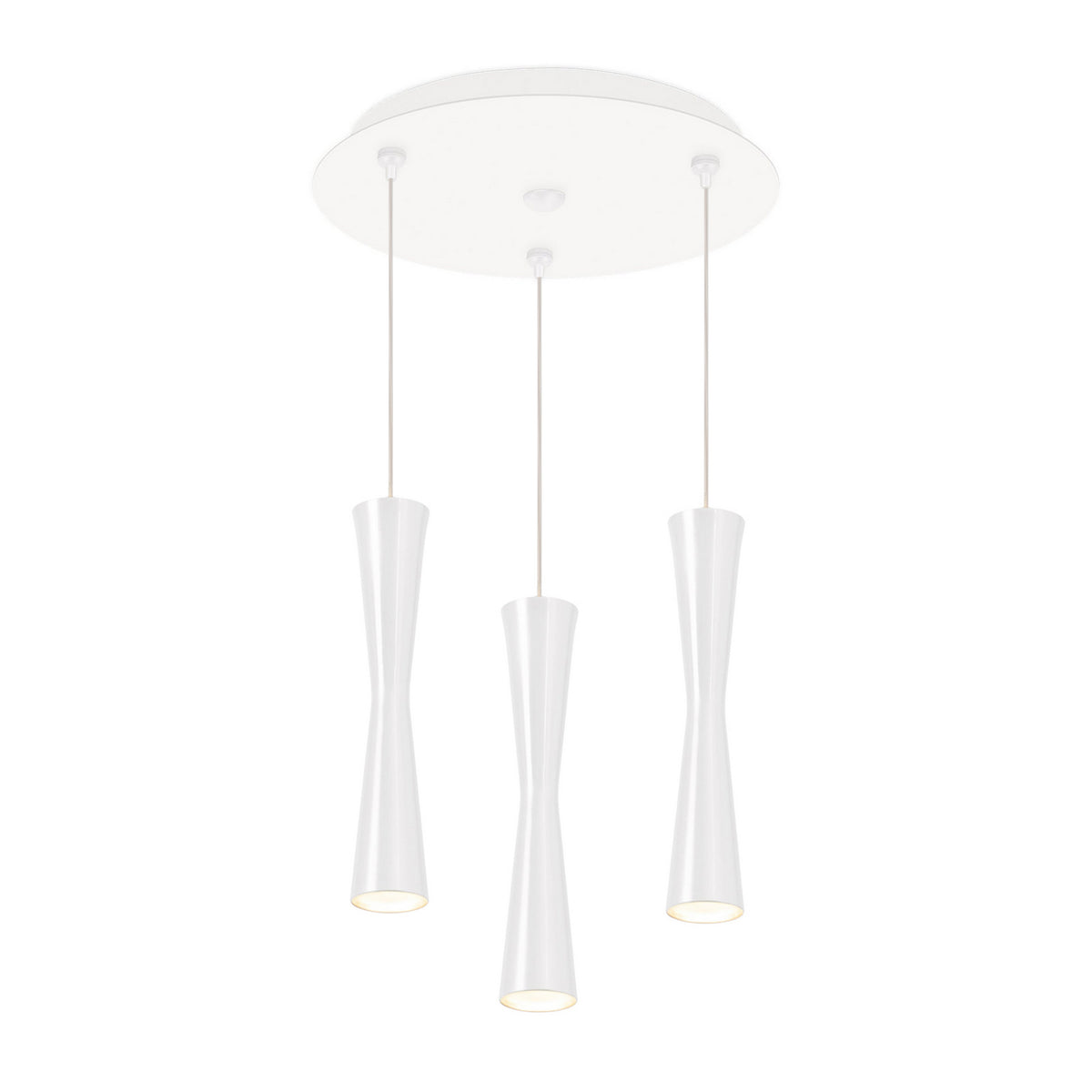 Kuzco Lighting - MP42502WH-03 - LED Pendant - Robson - White