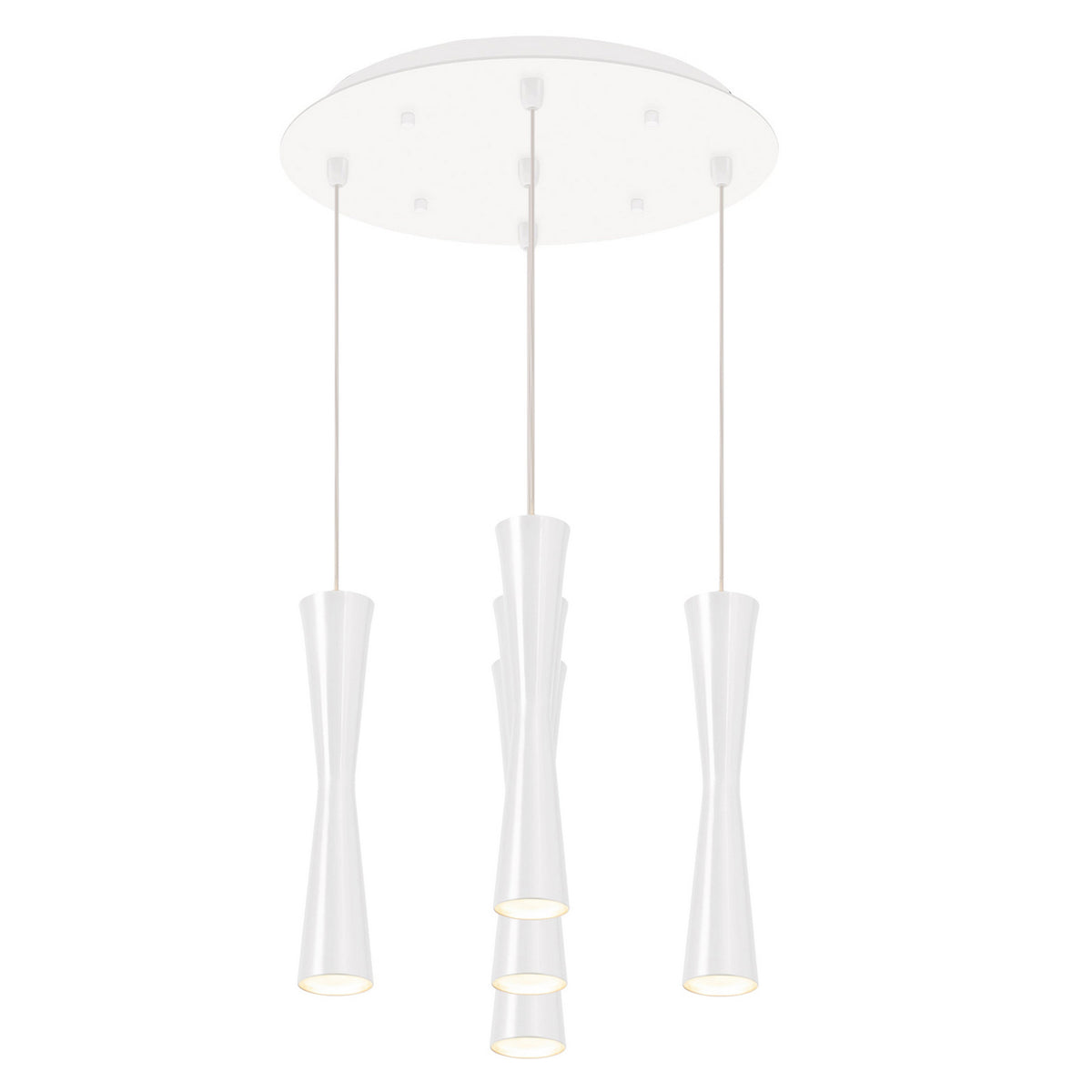 Kuzco Lighting - MP42502WH-05 - LED Pendant - Robson - White