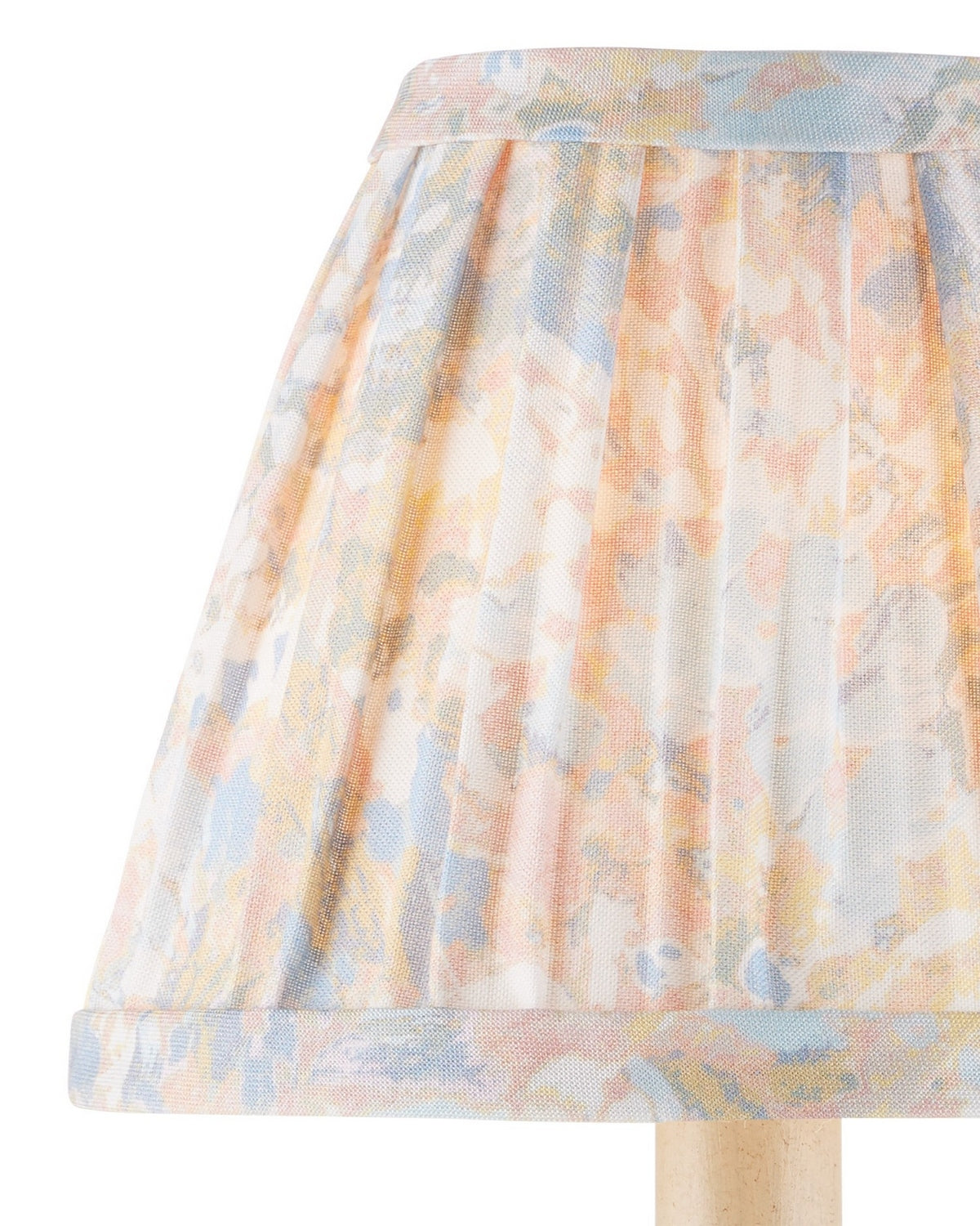 Currey and Company - 0900-0048 - Chandelier Shade - Wildflower - Pastel Blue/Pastel Pink/Ivory