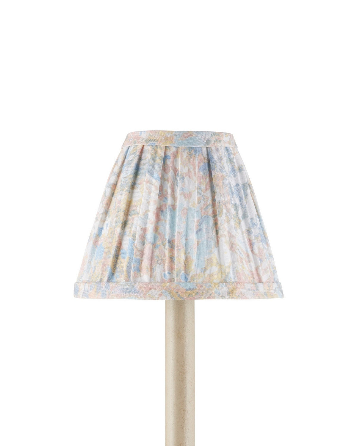Currey and Company - 0900-0048 - Chandelier Shade - Wildflower - Pastel Blue/Pastel Pink/Ivory