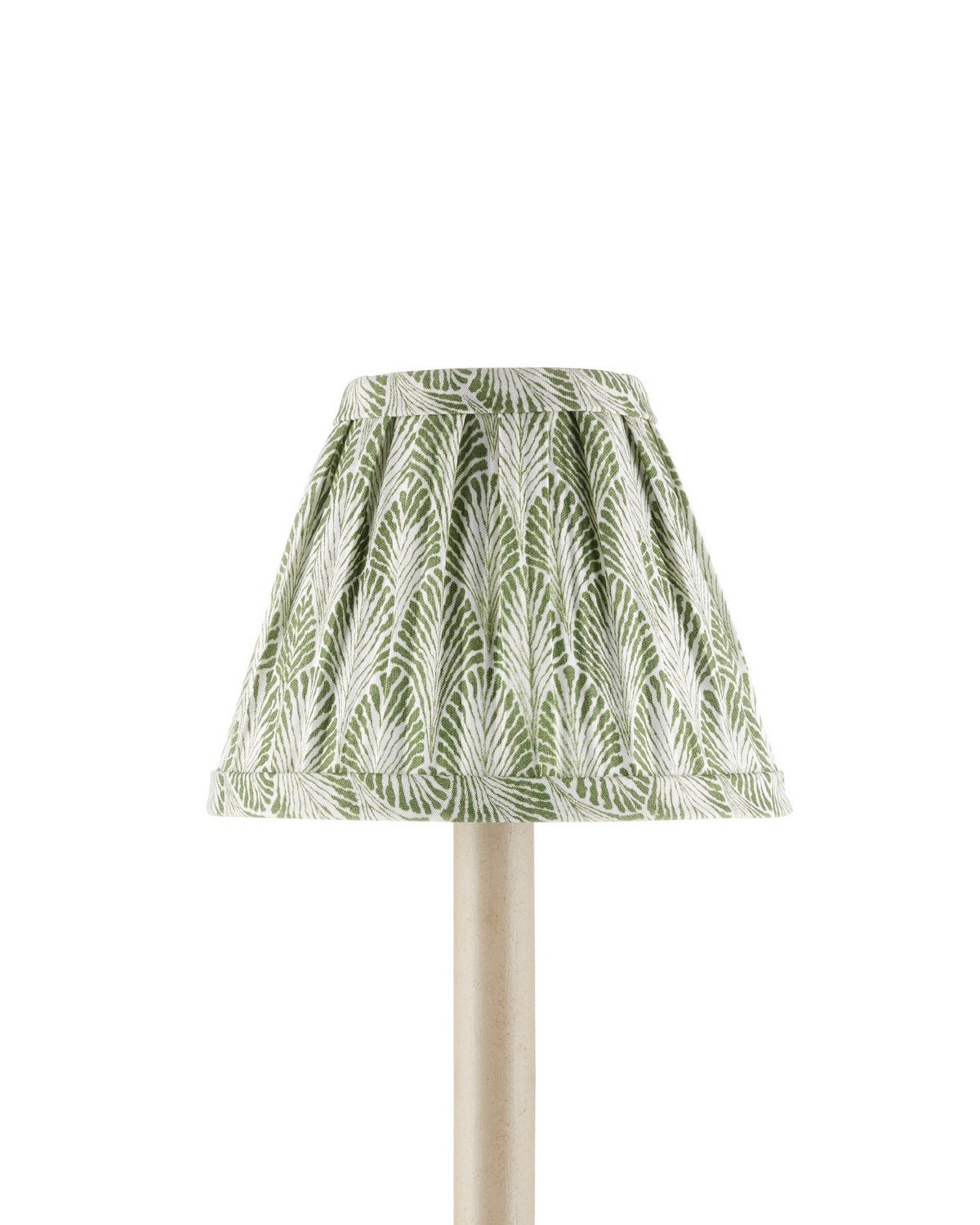 Currey and Company - 0900-0052 - Chandelier Shade - Plume - Green/Ivory