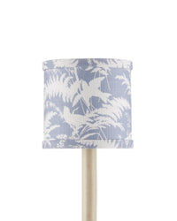 Currey and Company - 0900-0056 - Chandelier Shade - Aviary - Dusty Blue/Ivory