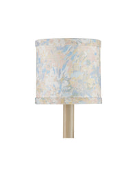 Currey and Company - 0900-0060 - Chandelier Shade - Wildflower - Pastel Blue/Pastel Pink/Ivory