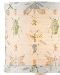 Currey and Company - 0900-0061 - Chandelier Shade - Bug Parade - Ivory/Green/Yellow/Blue/Orange