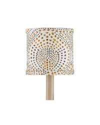 Currey and Company - 0900-0062 - Chandelier Shade - Lenore - Gold/Brown/Ivory