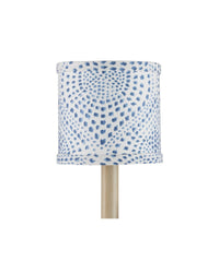 Currey and Company - 0900-0063 - Chandelier Shade - Lenore - Blue/Ivory