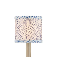 Currey and Company - 0900-0063 - Chandelier Shade - Lenore - Blue/Ivory