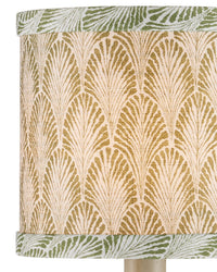 Currey and Company - 0900-0065 - Chandelier Shade - Plume - Green/Ivory