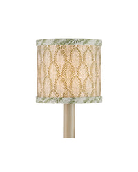 Currey and Company - 0900-0065 - Chandelier Shade - Plume - Green/Ivory