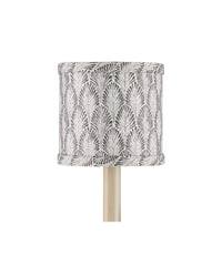 Currey and Company - 0900-0066 - Chandelier Shade - Plume - Stone/Ivory
