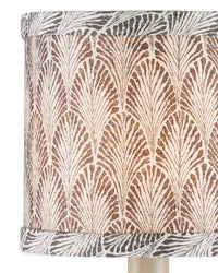 Currey and Company - 0900-0066 - Chandelier Shade - Plume - Stone/Ivory