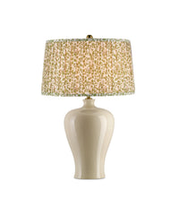 Currey and Company - 0900-6001 - Lamp Shade - Maiden Fern - Green/Ivory