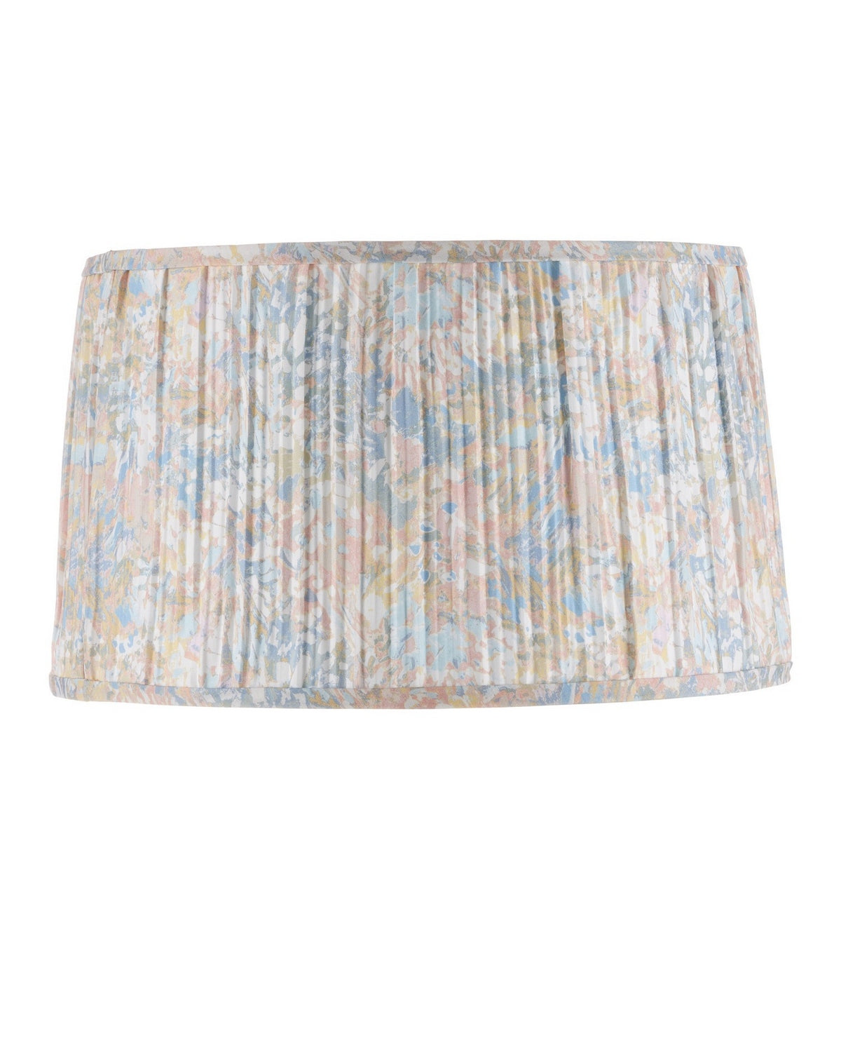 Currey and Company - 0900-6004 - Lamp Shade - Wildflower - Pastel Blue/Pastel Pink/Ivory