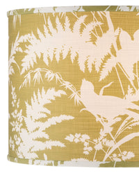 Currey and Company - 0900-6007 - Lamp Shade - Aviary - Moss/Ivory
