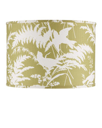 Currey and Company - 0900-6007 - Lamp Shade - Aviary - Moss/Ivory