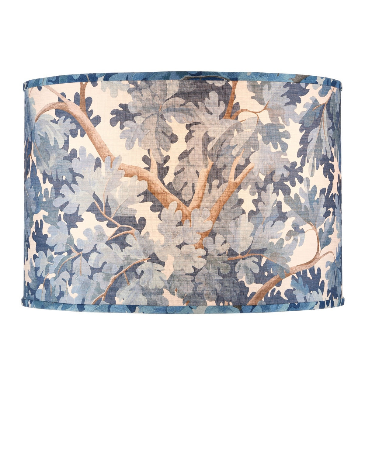 Currey and Company - 0900-6011 - Lamp Shade - Woodland - Blue/Brown/Ivory