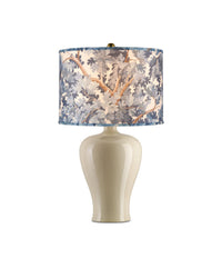 Currey and Company - 0900-6011 - Lamp Shade - Woodland - Blue/Brown/Ivory