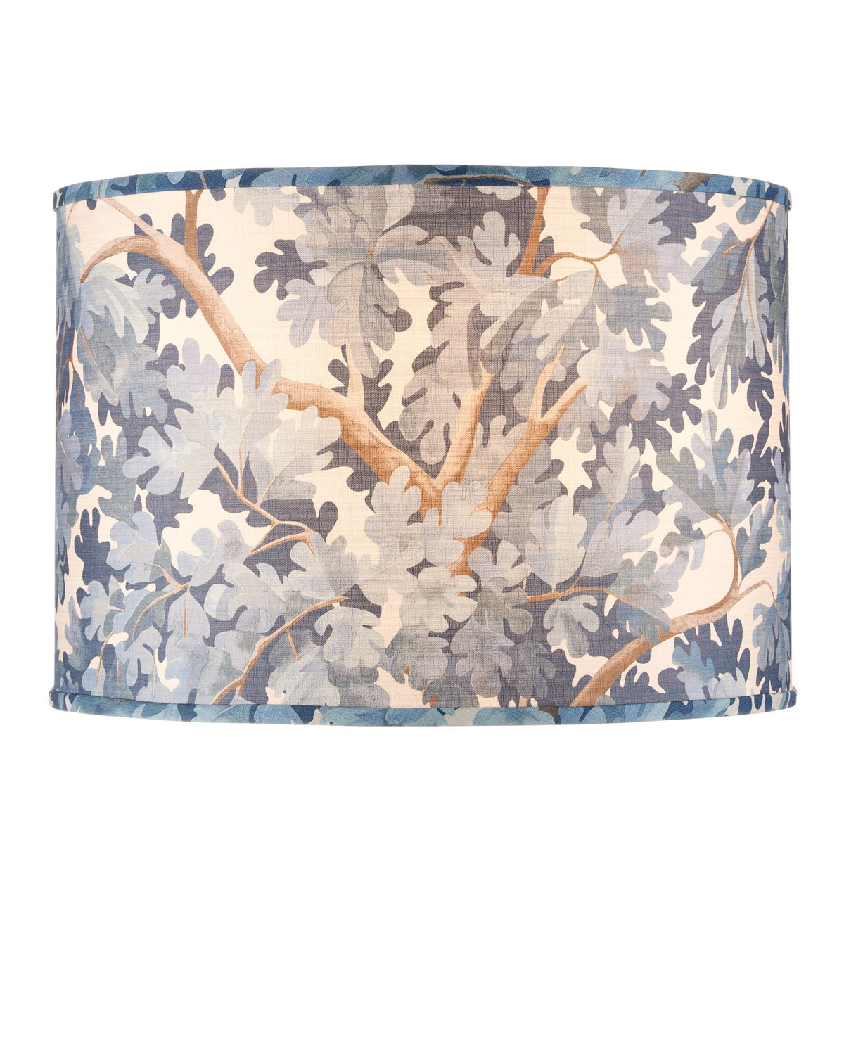 Currey and Company - 0900-6011 - Lamp Shade - Woodland - Blue / Brown / Ivory