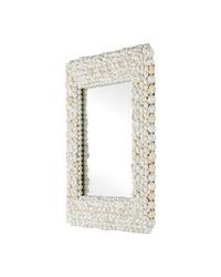 Currey and Company - 1000-0164 - Mirror - Piddock - White