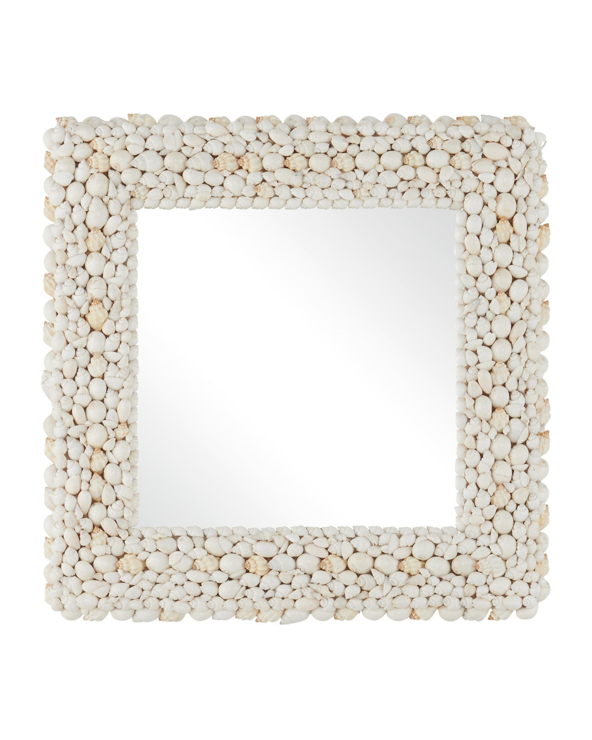 Currey and Company - 1000-0164 - Mirror - Piddock - White