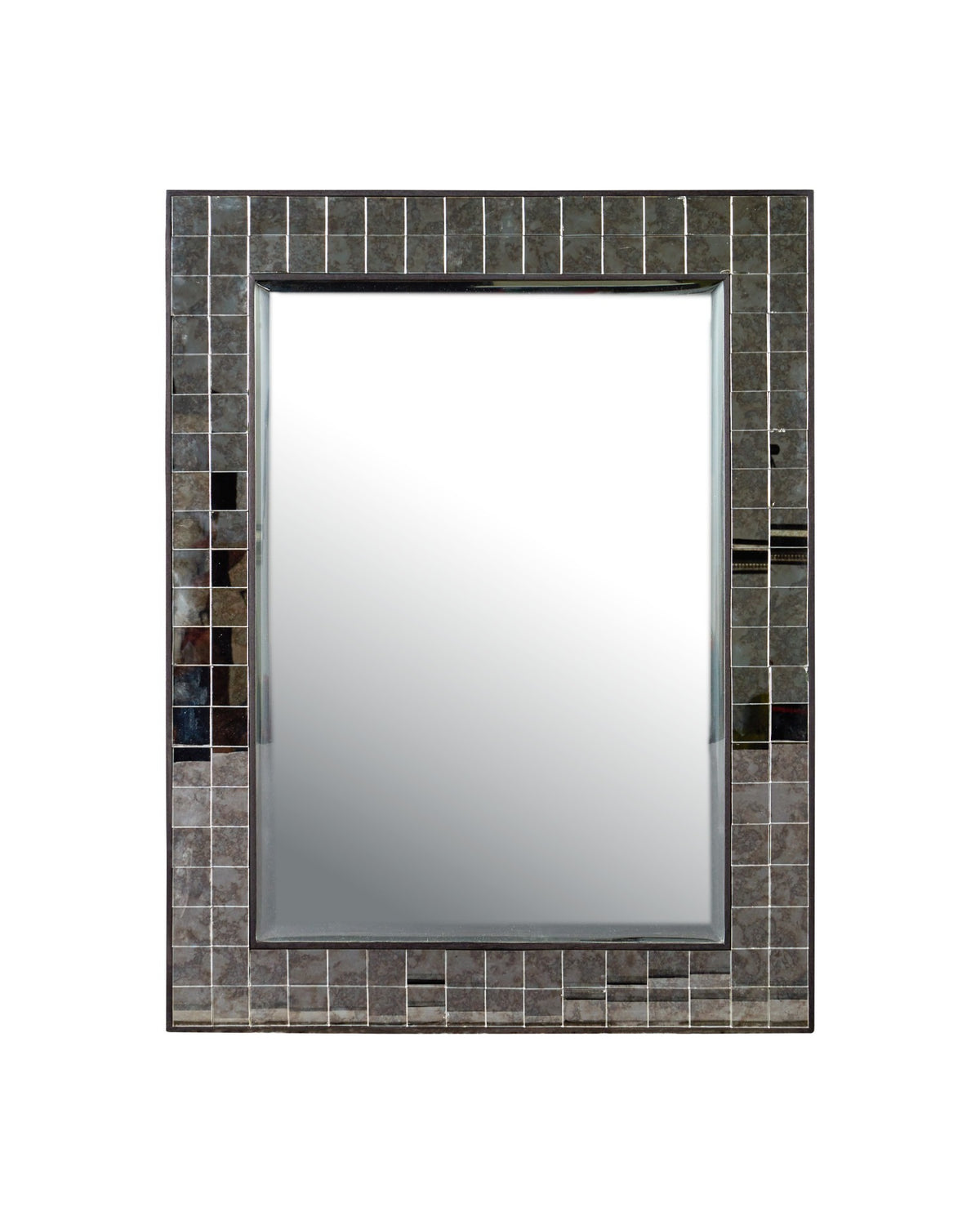 Currey and Company - 1000-0166 - Mirror - Mosaico - Ebony/Antique Mirror