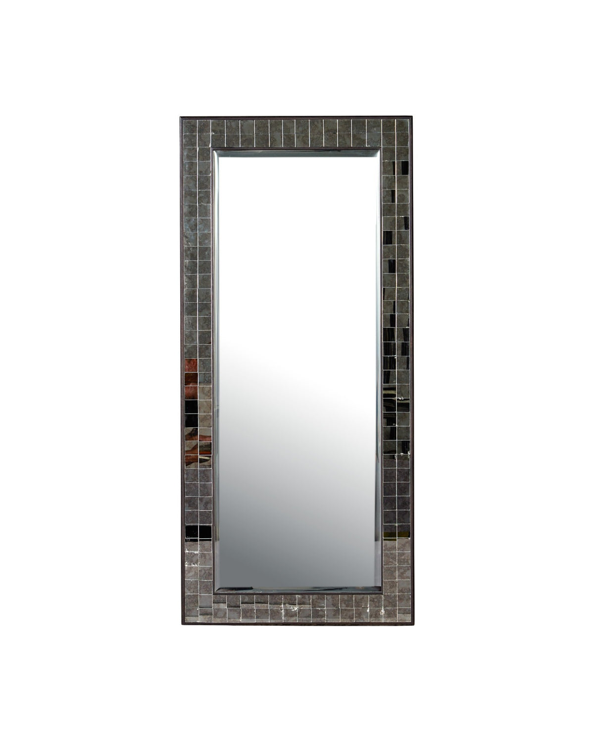 Currey and Company - 1000-0167 - Mirror - Mosaico - Ebony / Antique Mirror