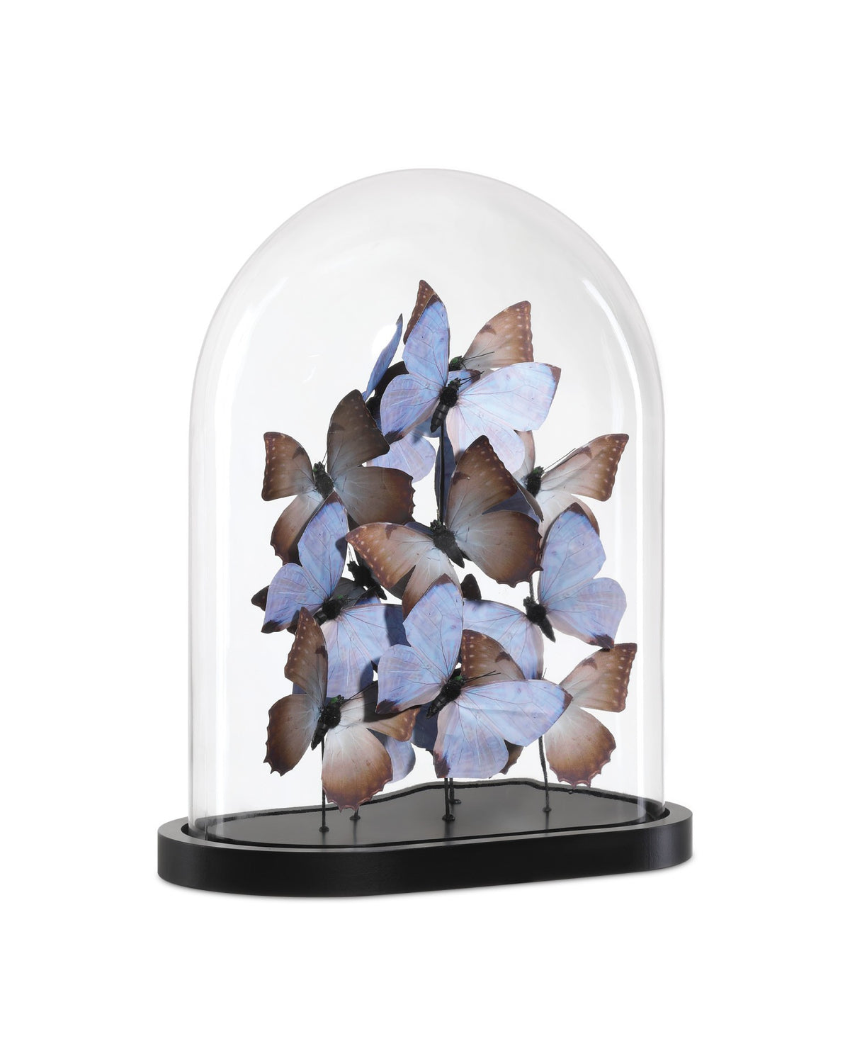 Currey and Company - 1200-0977 - Sculpture - Rue de Bac - Lilac / Brown / Black / Clear