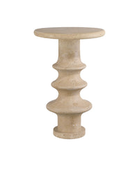 Currey and Company - 3000-0321 - Accent Table - Rollins Accent Table - Beige