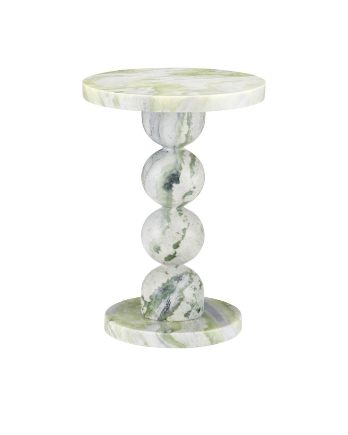 Currey and Company - 3000-0325 - Accent Table - Turner Green Onyx Accent Table - Natural