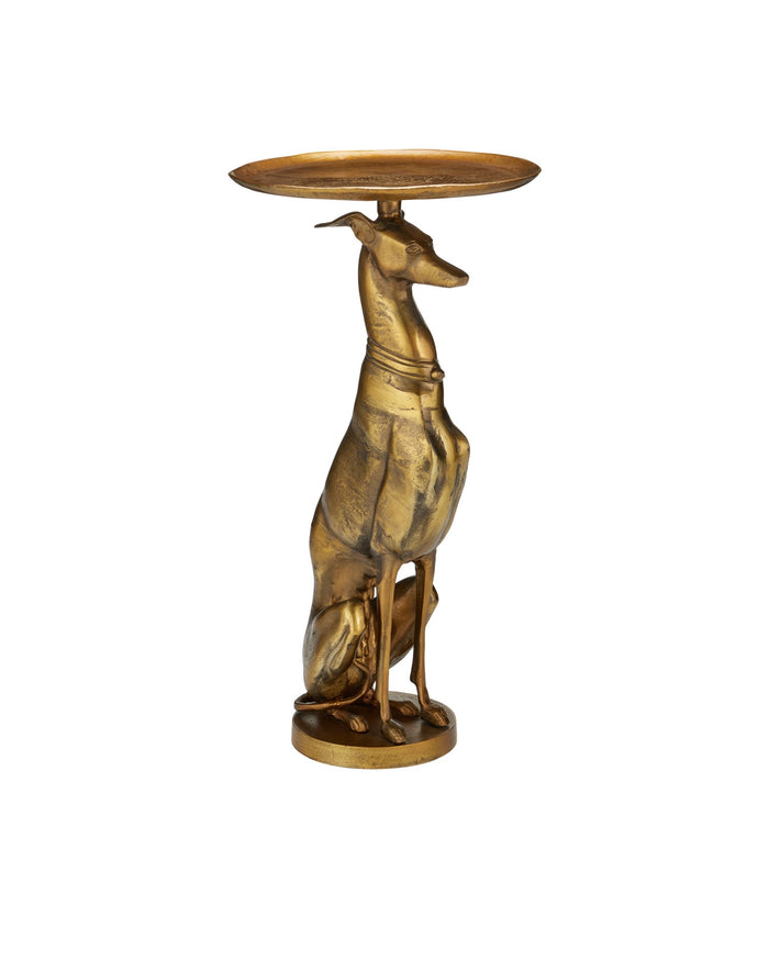 Currey and Company - 4000-0239 - Accent Table - Ballyregan Brass Accent Table - Antique Brass