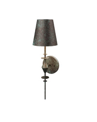 Currey and Company - 5000-0277 - One Light Wall Sconce - Anselm - Verde Bronze/Contemporary Gold