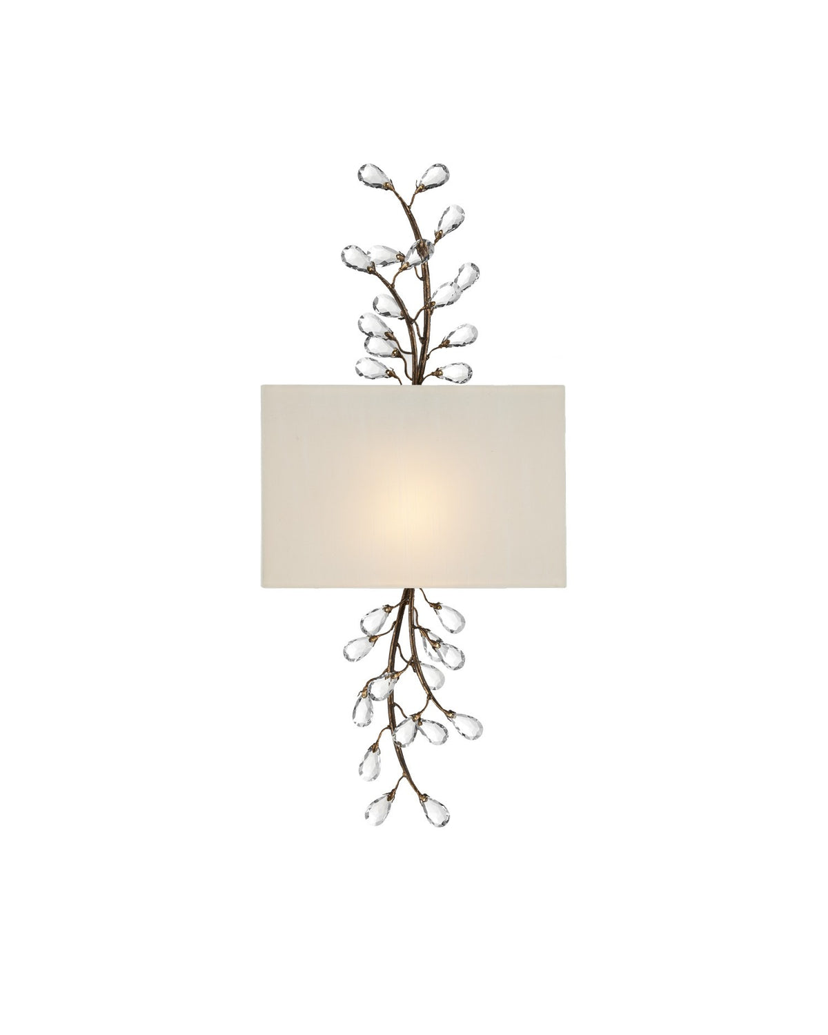 Currey and Company - 5900-0051 - LED Wall Sconce - Crystal Bud Collection - Cupertino