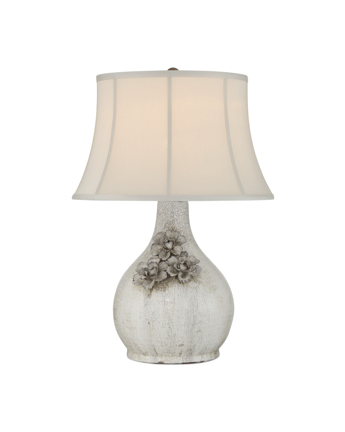 Currey and Company - 6000-1031 - One Light Table Lamp - Attar White Table Lamp - White