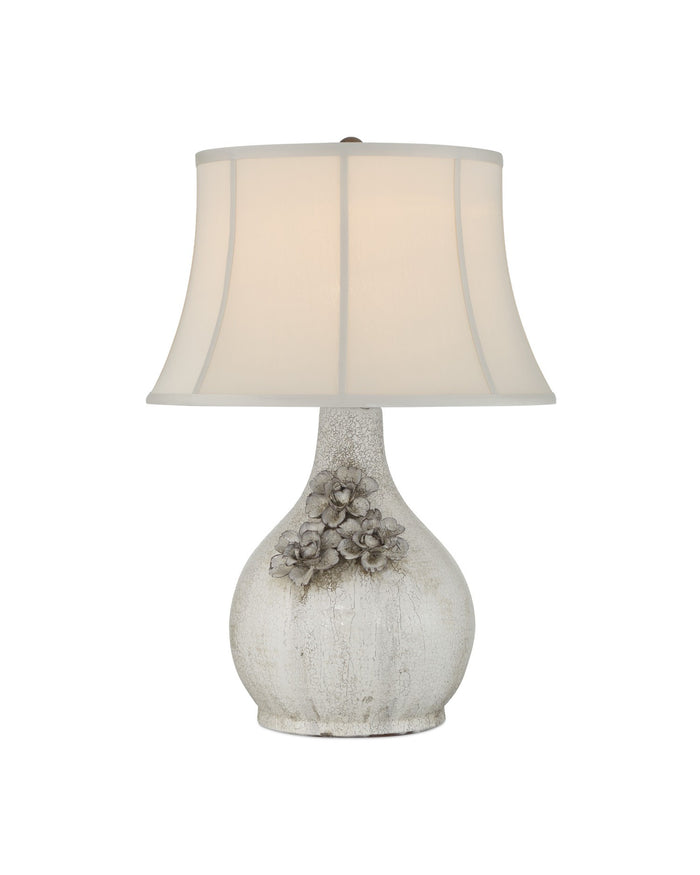 Currey and Company - 6000-1031 - One Light Table Lamp - Attar White Table Lamp - White