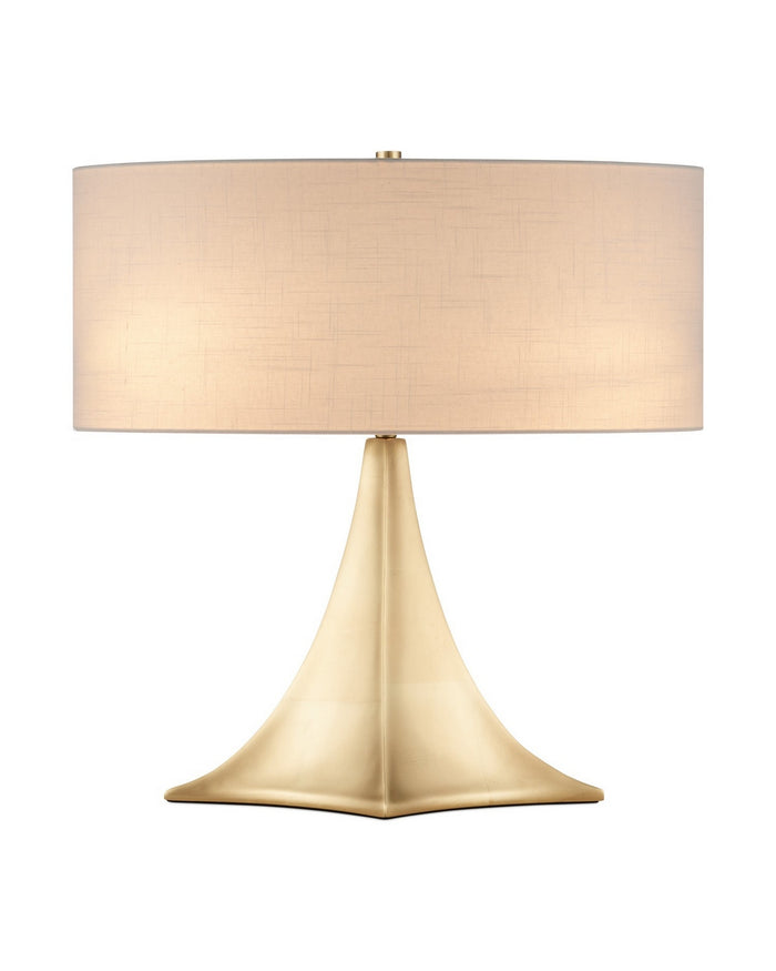 Currey and Company - 6000-1043 - Two Light Table Lamp - Cassia - Gold Leaf