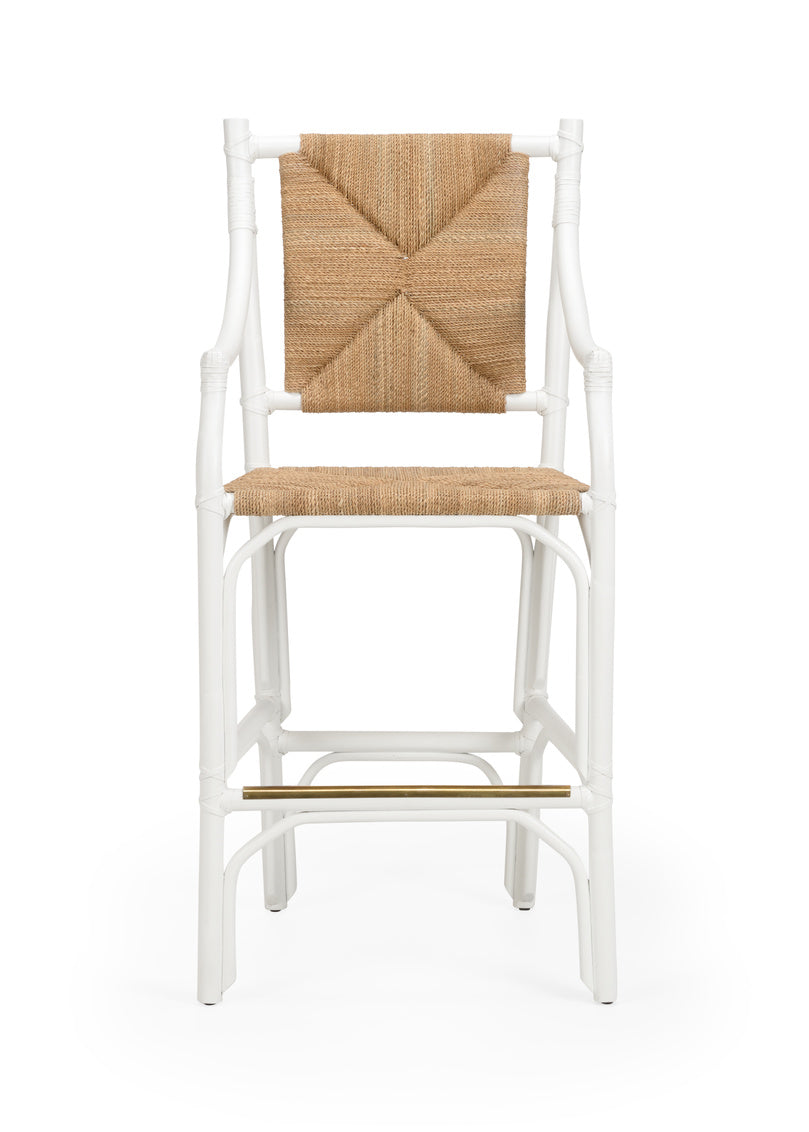 Chelsea House Mecklenburg Barstool - White