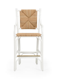 Chelsea House Mecklenburg Barstool - White