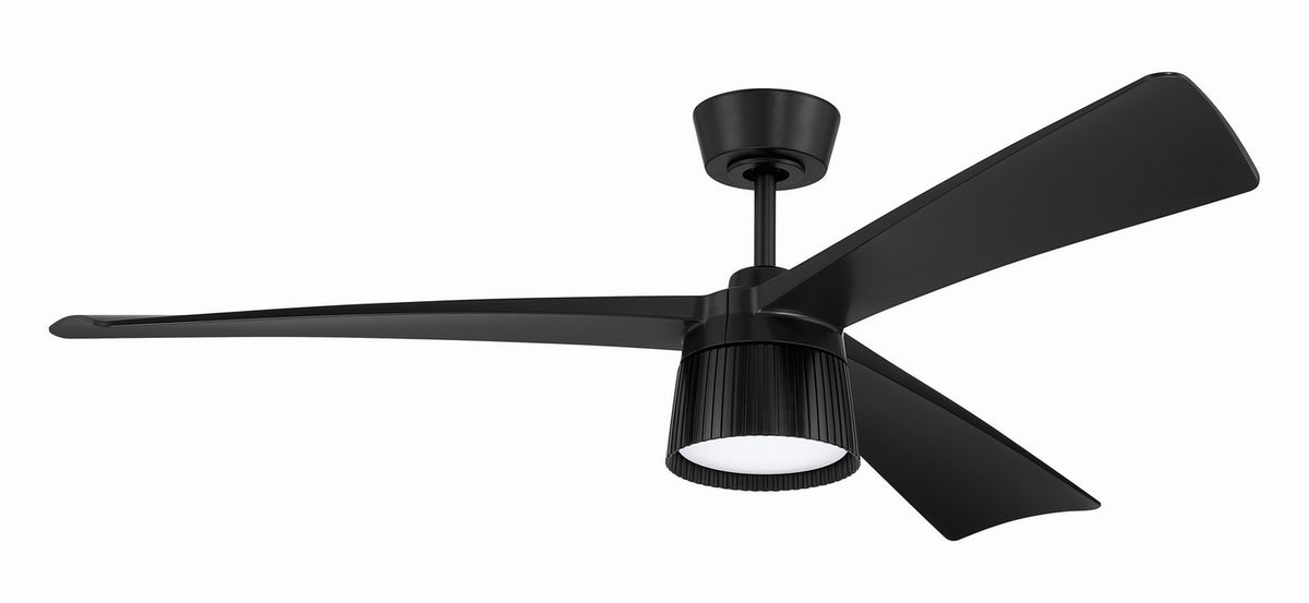 Craftmade - CTO52FB3 - 52" Ceiling Fan - Canto 52" 3-Blade In/Outdoor Ceiling Fan - Flat Black