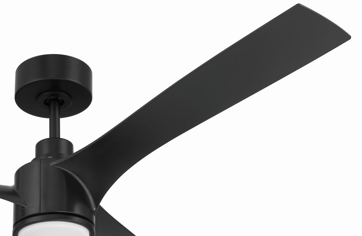 Craftmade - PHB52FB3 - 52" Ceiling Fan - Phoebe 52" In/Outdoor Ceiling Fan - Flat Black
