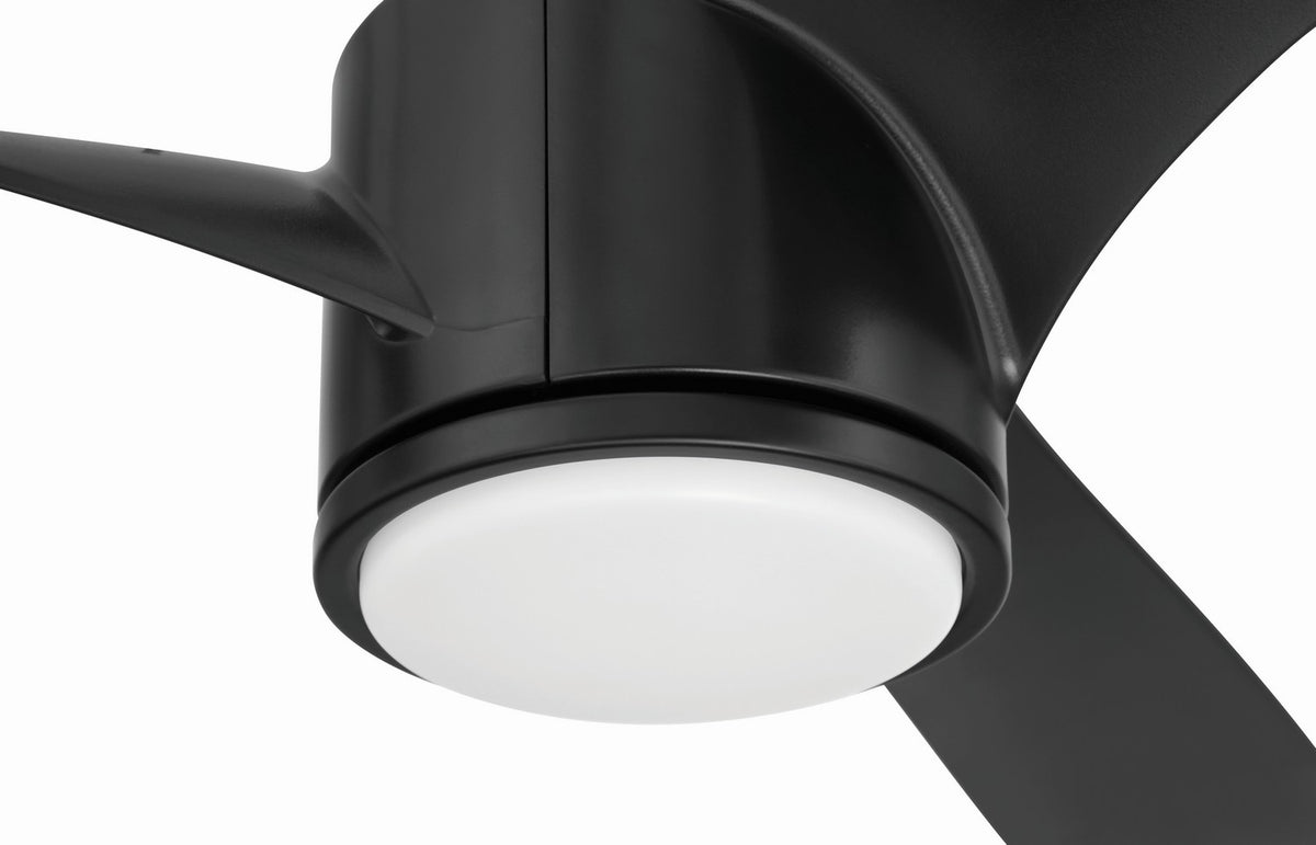Craftmade - PHB52FB3 - 52" Ceiling Fan - Phoebe 52" In/Outdoor Ceiling Fan - Flat Black