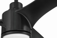 Craftmade - PHB52FB3 - 52" Ceiling Fan - Phoebe 52" In/Outdoor Ceiling Fan - Flat Black