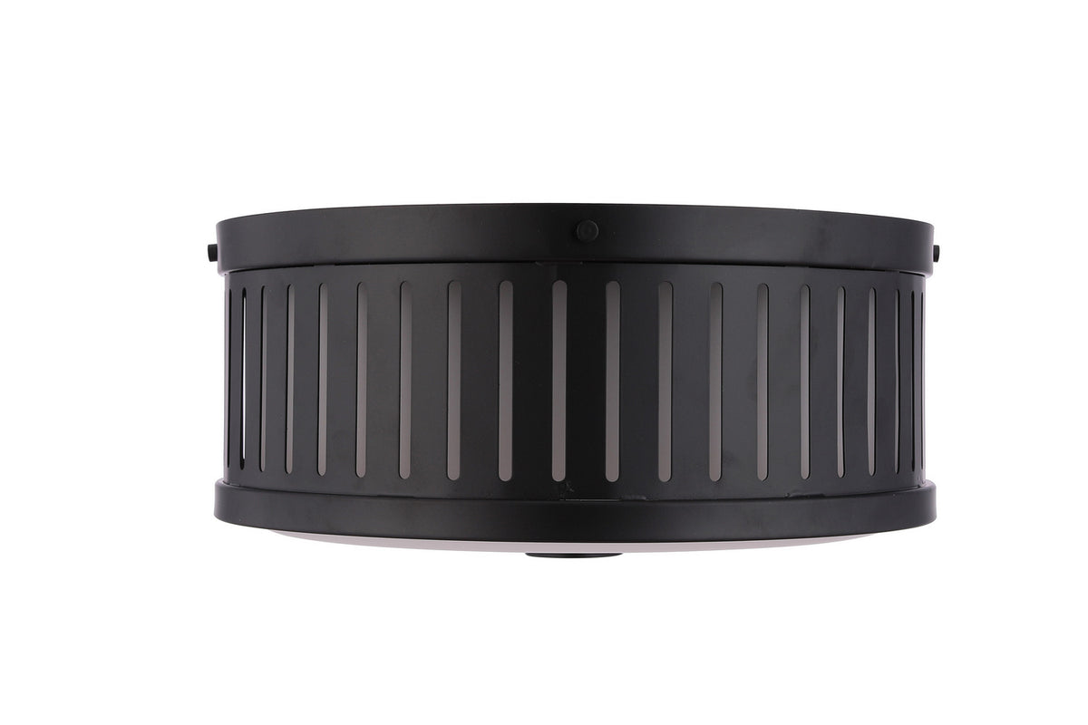 Craftmade - X3313-FB - Three Light Flushmount - Livingston - Flat Black
