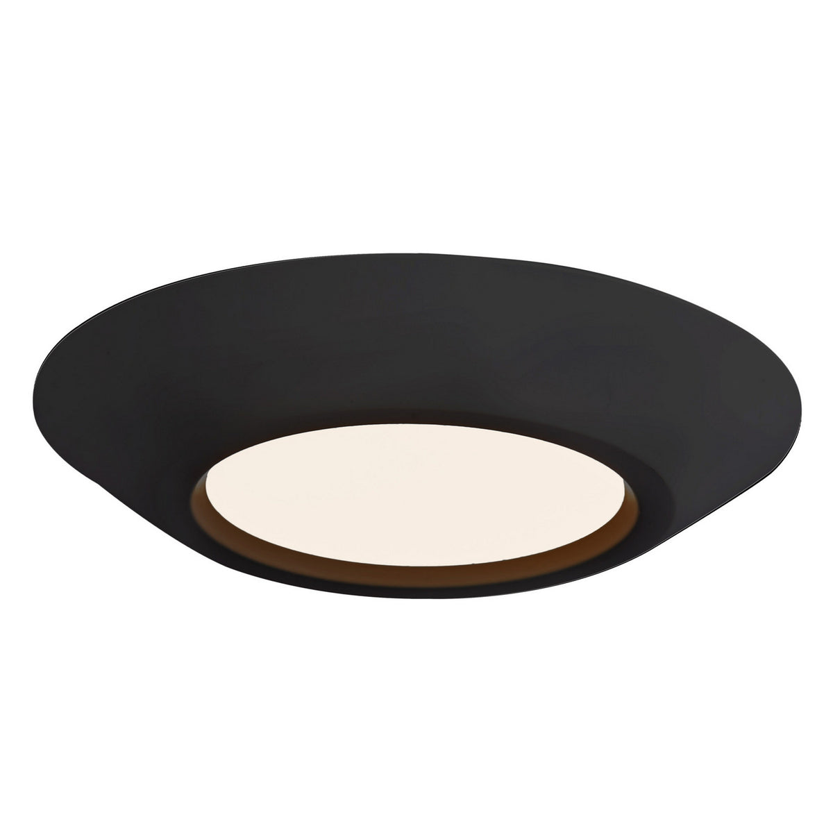 Kuzco Lighting - FM5-051-BK - LED Flush Mount - Weylo - Black