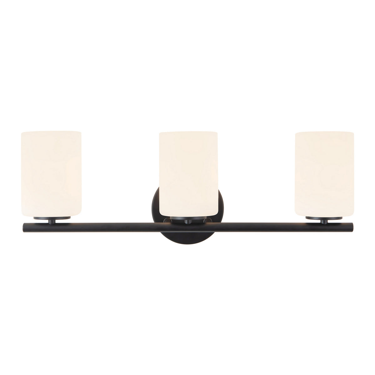 Kuzco Lighting - VL0712722BK - Three Light Bathroom Vanity - Ezra - Black