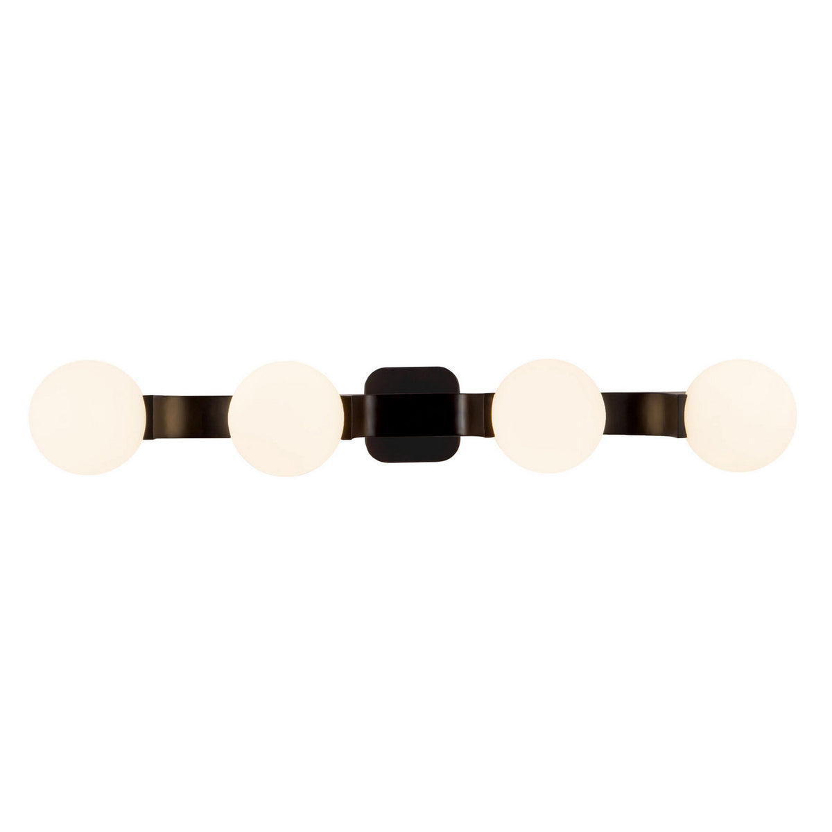 Kuzco Lighting - VL11534-BK - Four Light Bathroom Vanity - Briar - Black