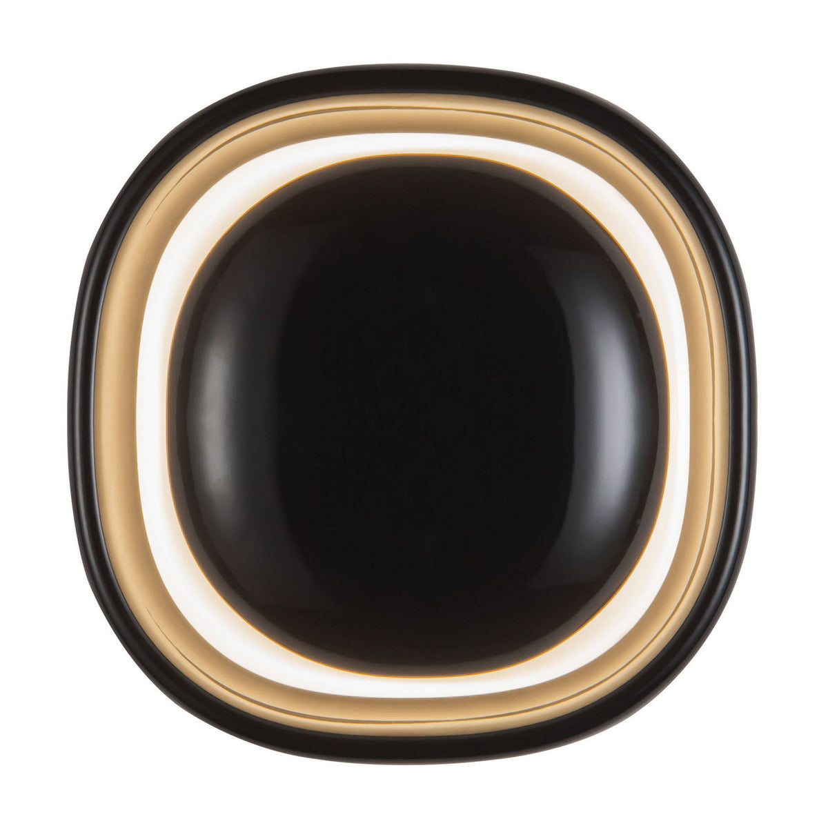 Kuzco Lighting - WS17308-GBK - LED Wall Sconce - Pebble - Glossy Black