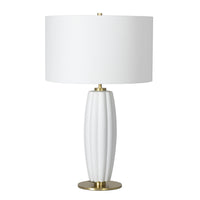 Regina Andrew - 13-1709WT - One Light Table Lamp - Crocus - White