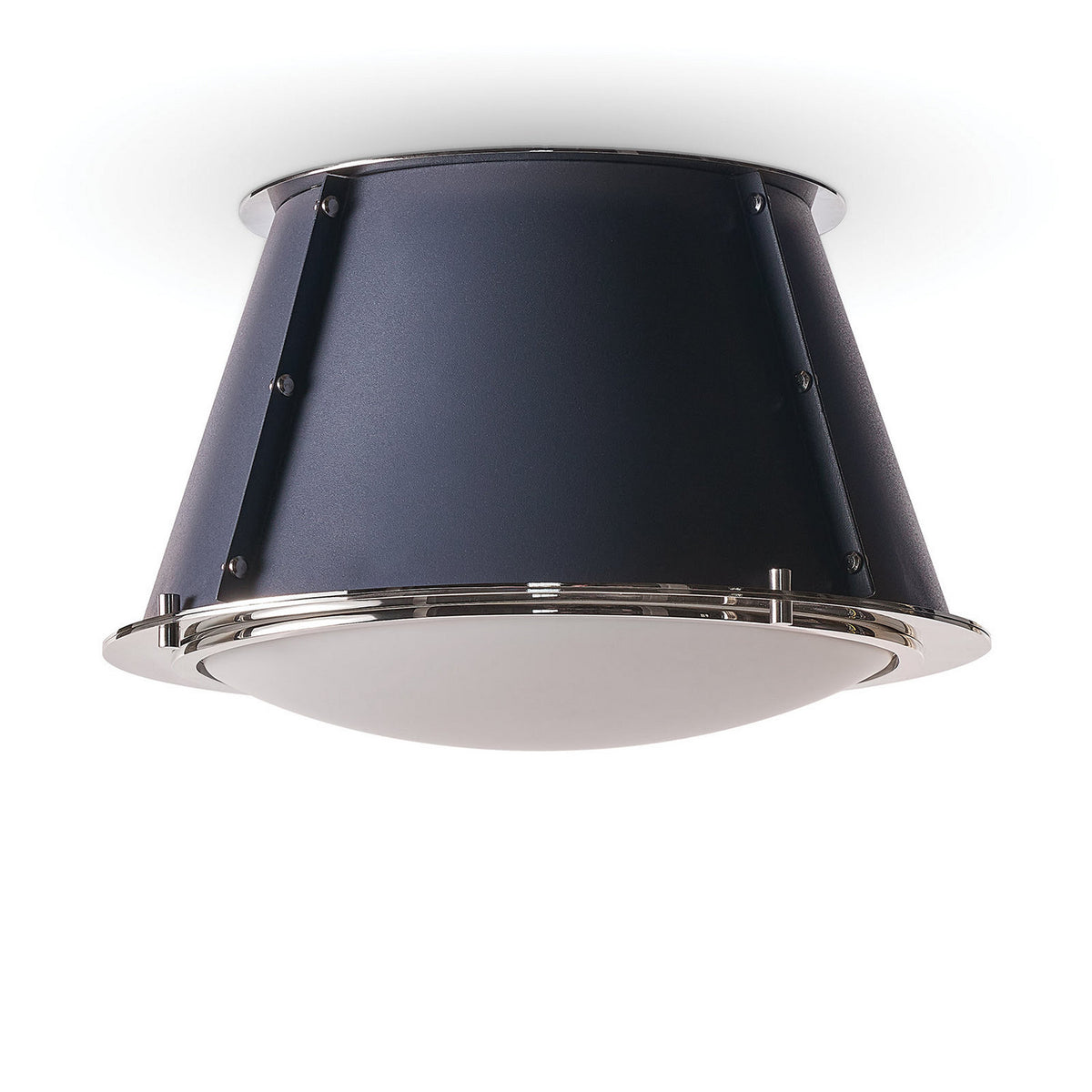 Regina Andrew - 16-1379BLUPN - One Light Flush Mount - French - Blue