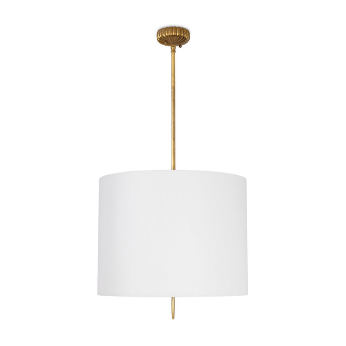 Regina Andrew - 16-1518WT - Two Light Pendant - Clove - Antique Gold Leaf