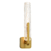 CWI Lighting - 1725W19-1-624 - LED Wall Sconce - Curva - Brass
